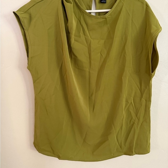 SHEIN Tops - Olive Green Blouse, Size Large